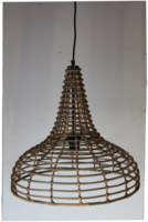 Hanglamp Hout Koboo Flesvorm 48Cm HSM