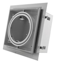 LED Einbau Spot Armatur - 1x AR111 Wei&szlig; | Trimless