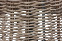 Lampenkap Rotan Rond 46x35x28Cm HSM