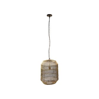 Hanglamp Marbella - &oslash;40x61 - Goud Metaal volledig