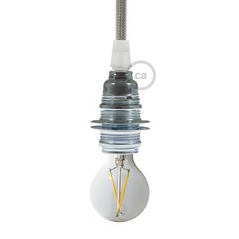 Industri&euml;le lampfitting E14 | Zilver ECO