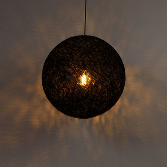 Ronde Hanglamp Zwart | XL 60 cm