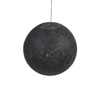 Ronde Hanglamp Zwart | XL 60 cm