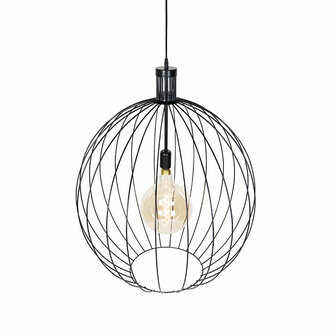 Design hanglamp zwart 70 cm - Wire Dos