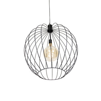 Design hanglamp zwart 70 cm - Wire Dos