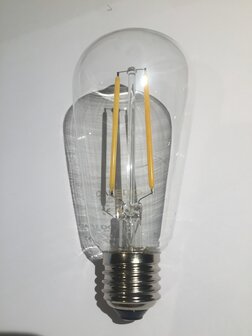 Dimbare led lamp E27 2W 2200K HELDER (ST64)