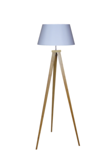 Staande Lamp Bamboe Driepoot 144cm