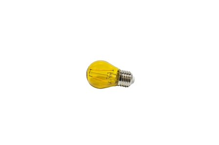 LED Filament kleine bol E27 2W Geel (G45)