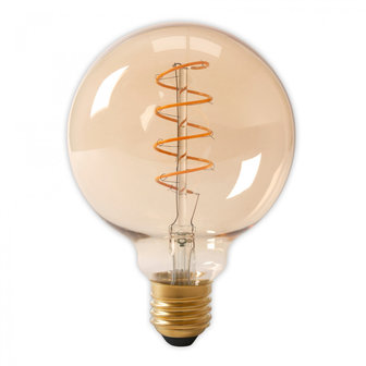 LED Globe Spiraal E27 3W 2200K (G125) | Dimbaar
