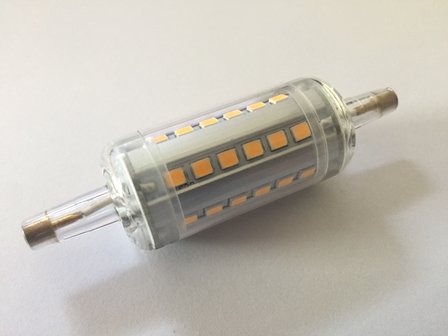 R7S Led Lamp 78x22mm 5W | Dimbaar