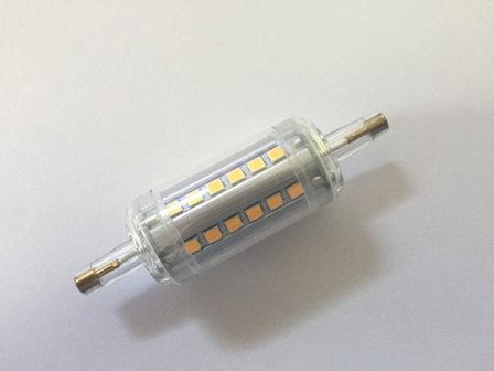 R7S Led Lamp 78x22mm 5W | Dimbaar