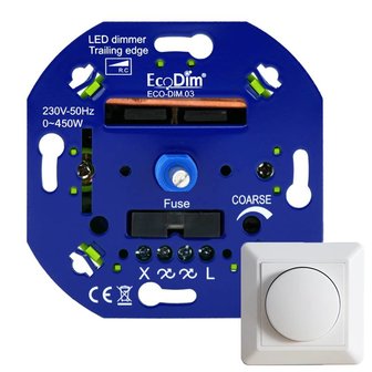 LED Dimmer 0-450 Watt | Fase Afsnijding