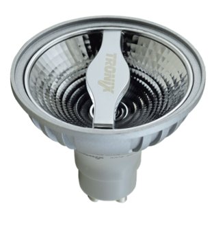 Led inbouw spot armatuur - 1x AR70 Zwart | Opbouw