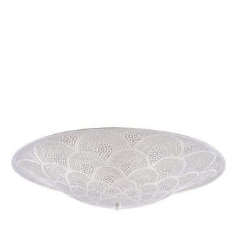 Plafonniere Fan XL Silver Zenza detail
