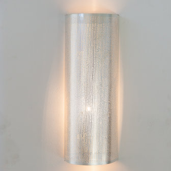 Wandlamp Cylinder Filisky Large Silver Zenza