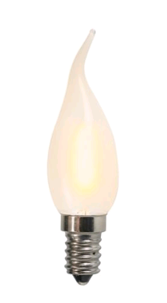 LED Filament Kaarslamp E14 1W 2200K - KLEIN Branden