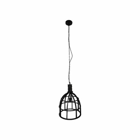 Hanglamp IRON ø40x50 zwart metaal