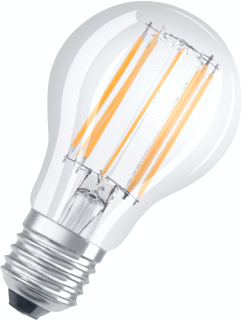 LED Filament lamp (A60) | E27 2700K 10W 1510 Lumen | Dimbaar