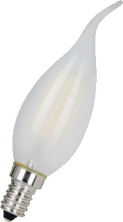 LED Filament Kaarslamp E14 1W 2700K Matt | 100 Lumen
