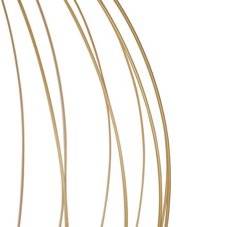 Design hanglamp goud 70 cm - Wire Dos
