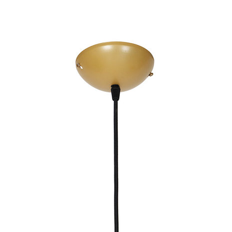 Design hanglamp goud 70 cm - Wire Dos