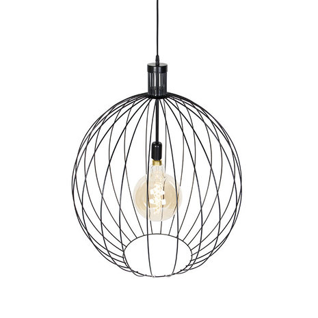 Design hanglamp zwart 70 cm - Wire Dos