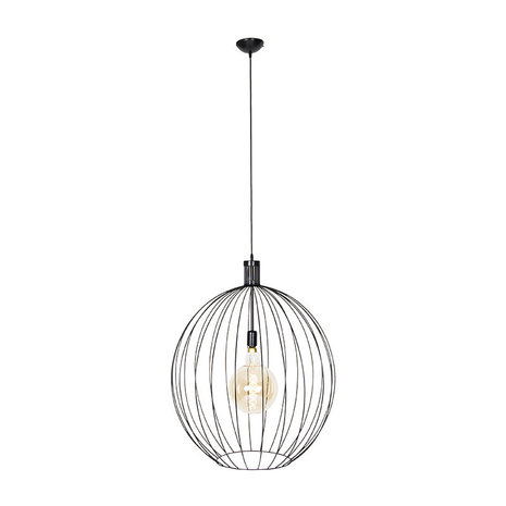 Design hanglamp zwart 70 cm - Wire Dos