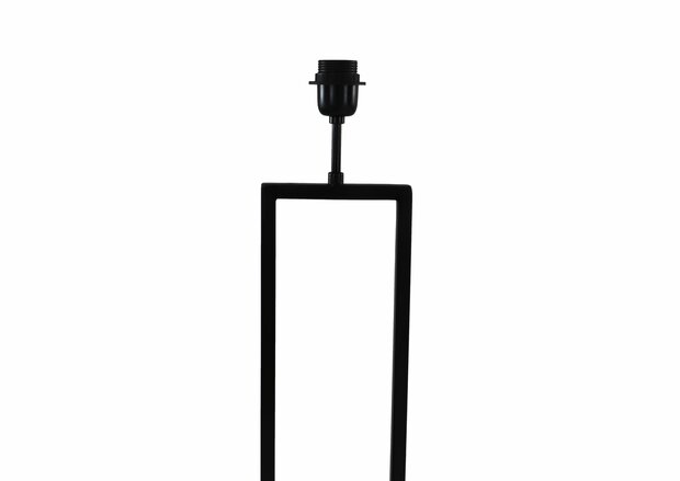 Staande vloerlamp Zwart - 150 cm - Metaal 
