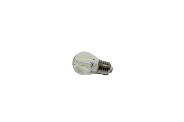 LED Filament kleine bol E27 2W Warm Wit (G45)