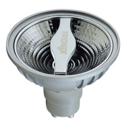 Led inbouw spot armatuur - 1x AR70 Zwart | Trimless