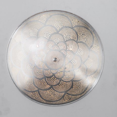 Fan XLS Silver Plafonniere Zenza