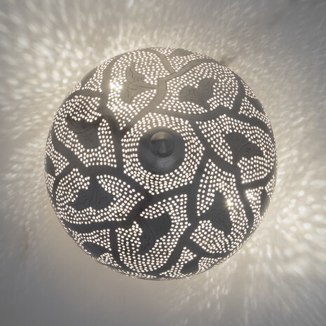 Plafonniere Filigrain Small Silver Zenza