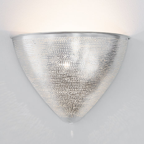 Wandlamp Egg Filisky Silver Zenza