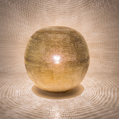 Ball Filisky Medium Gold Zenza Tafellamp