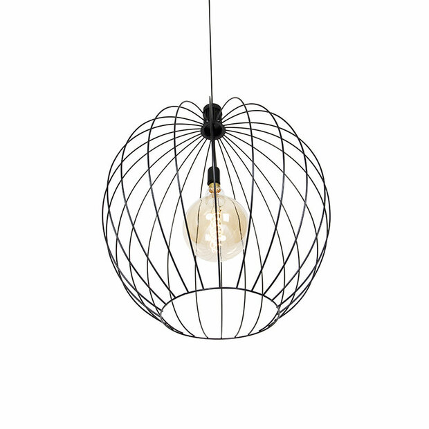 Design Pendant Lamp Black 70 cm - Wire Dos