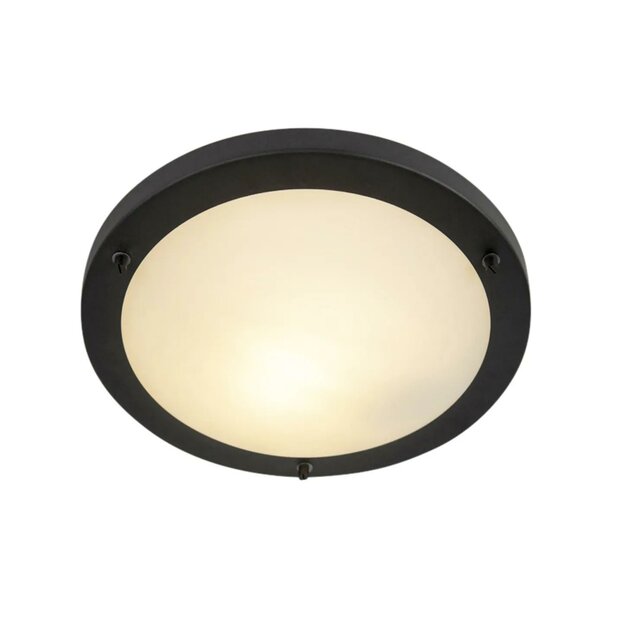 Modern Black Ceiling Light 31 cm &ndash; Suitable for Bathrooms (IP44)