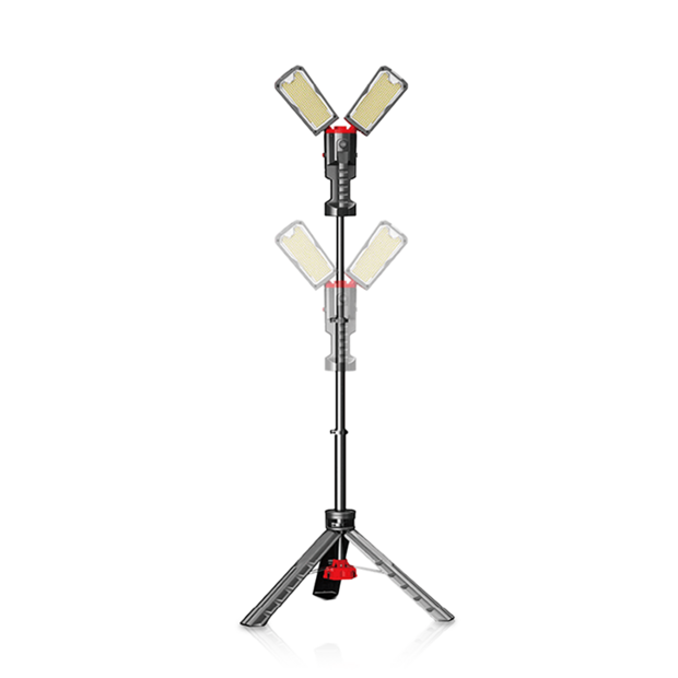 LED Werklamp op Statief | 2&times;50W | Instelbare Lichtkleur