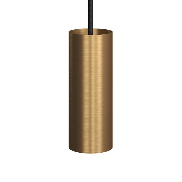 Metal spotlight E14 brushed bronze