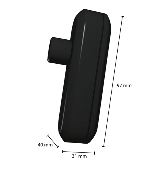 LED Snoerdimmer | 0&ndash;50W | Zwart | Fase-afsnijding (RC)