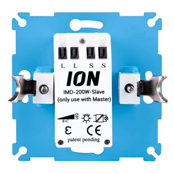 ION INDUSTRIES | LED Dimmer Slave | 0,3&ndash;200W | Fase-afsnijding (RC)