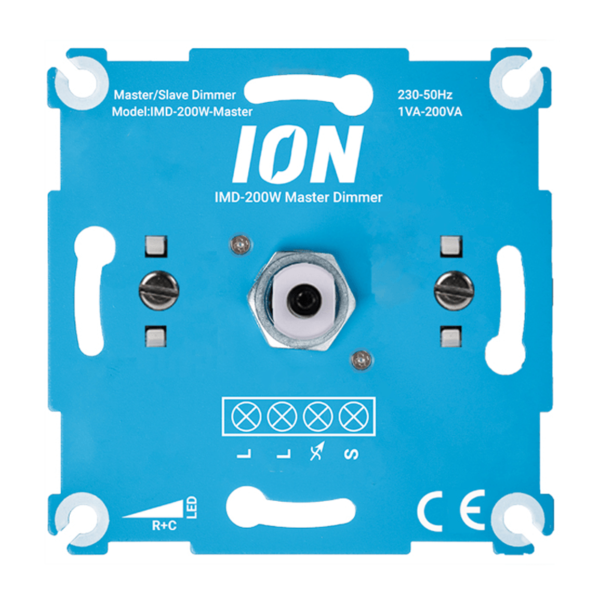 ION INDUSTRIES | LED Master-Slave Dimmer Set (2 stuks) | 0,3&ndash;200W | Fase-afsnijding (RC)