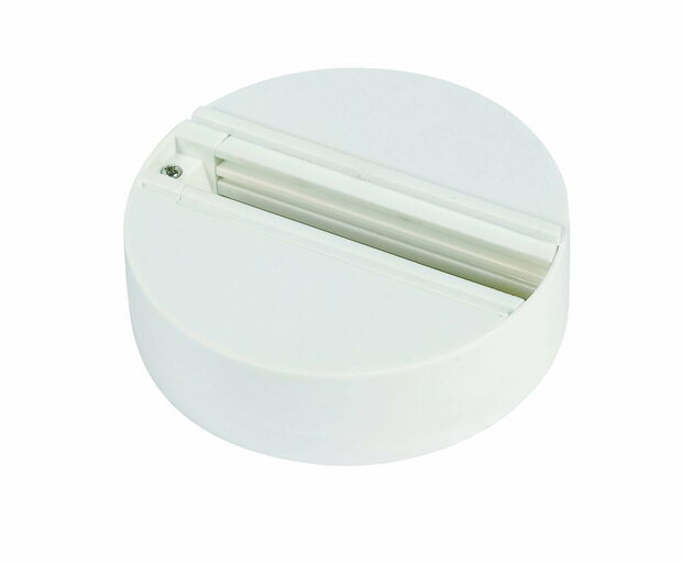 3-fase monopoint adapter | Wit | Voor 1 railspot