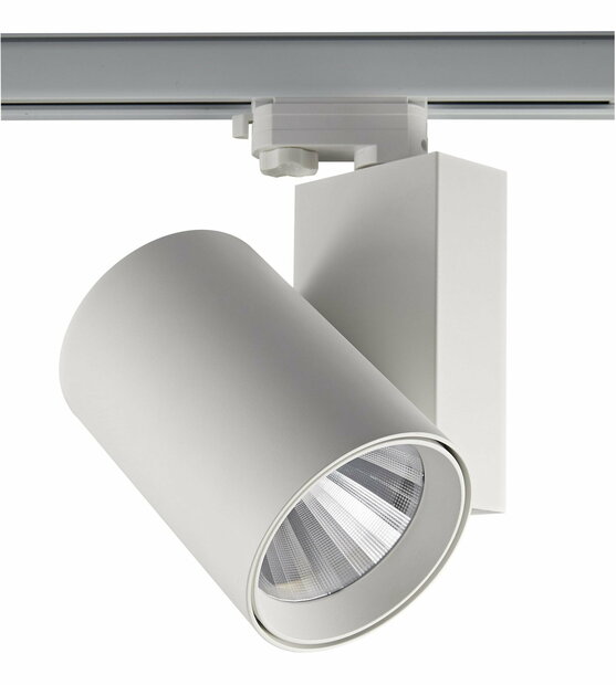3-fase LED railarmatuur 40W wit &ndash; warmwit licht voor professioneel gebruik