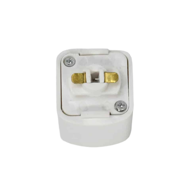 1-phase track | Square pendant adapter for hanging lamp | white