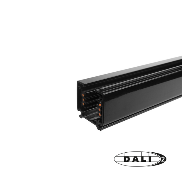 DALI 3-FASE rail | 200CM | black