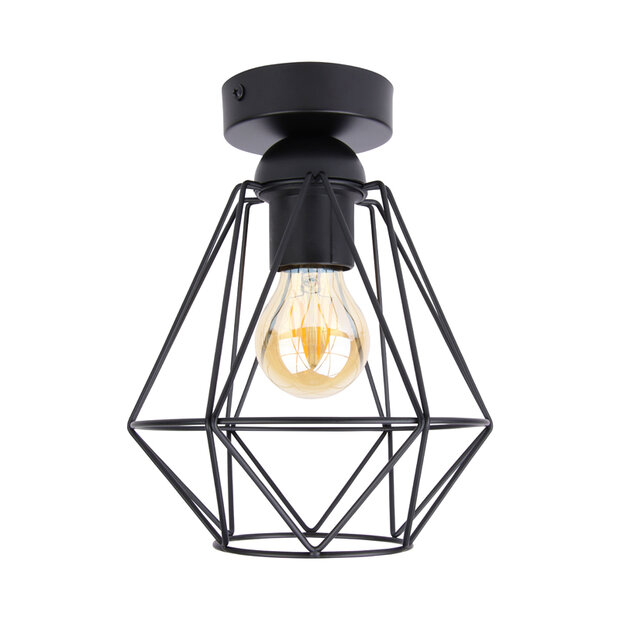 LED Plafondlamp Round 4W | Opbouw |Zwart