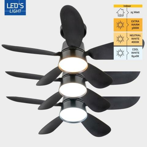 LED Plafondlamp met Sensor | 12W | IP65 | &Oslash;280 mm