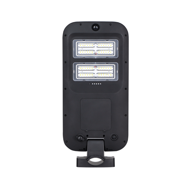  LED Solar Straatlamp 1800lm | 6000K | Met Bewegings- &amp; Daglichtsensor