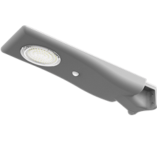 Solar LED Straatlamp met Sensor &ndash; 15W 5000K Daglicht