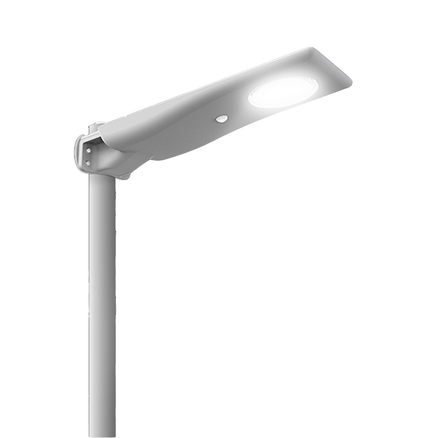 Solar LED Straatlamp met Sensor &ndash; 15W 5000K Daglicht